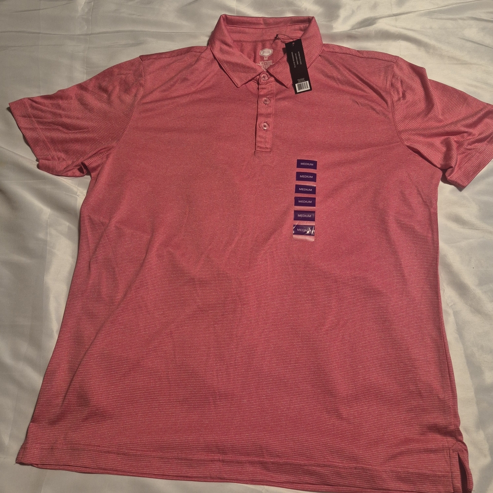 Men's Pink Polo Shirt